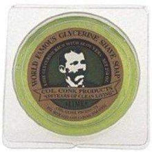 Load image into Gallery viewer, Col Conk Shaving Soap, Lime Small 2.25 oz
